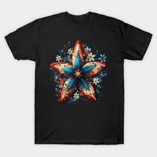 Patriotic Starfish T-Shirt